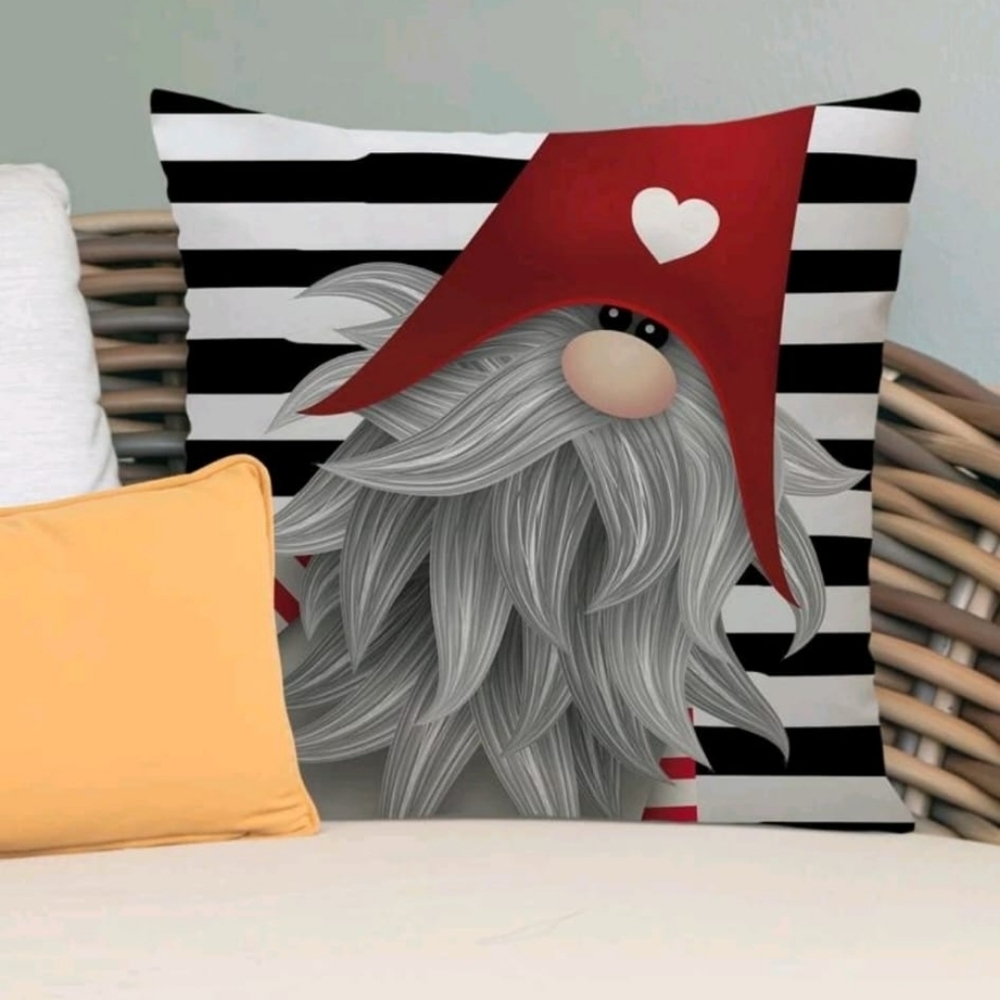 NEW - Gnome Cushion Pillow Cover